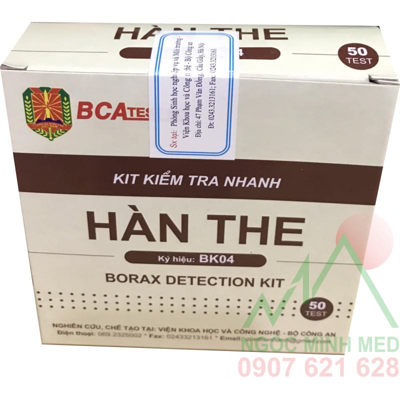 Kit kiểm tra nhanh hàn the BK04