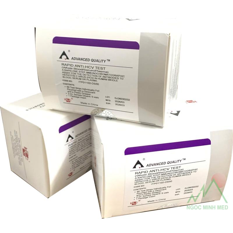 Test nhanh Anti-HCV (Viêm gan C)