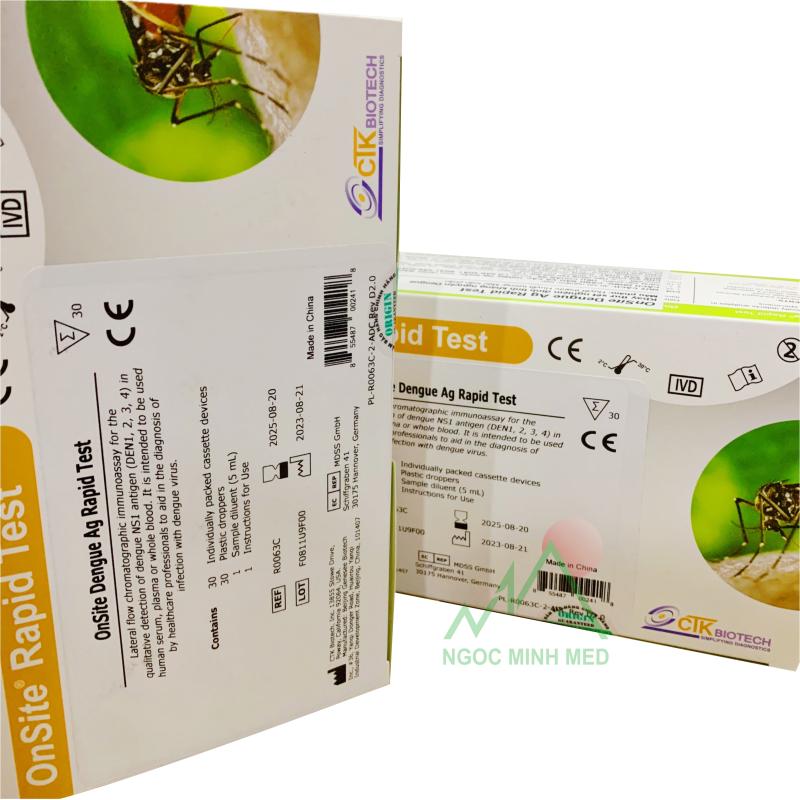 Test nhanh Dengue Ag (Sốt xuất huyết)