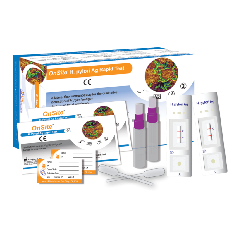 Test nhanh H.Pylori Ag Stool (Viêm loét dạ dày)