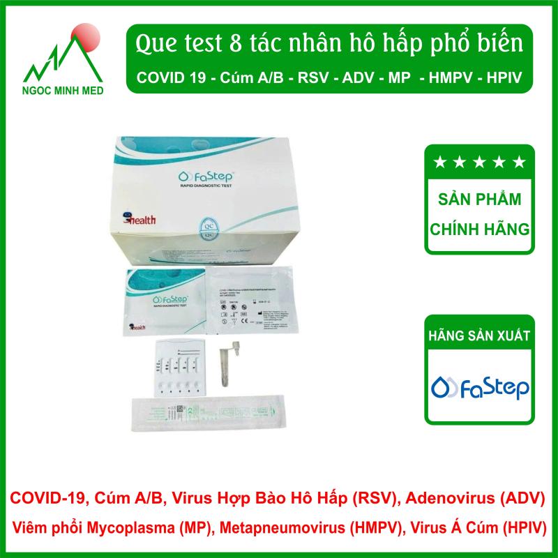 Test nhanh xét nghiệm 8 tác nhân hô hấp